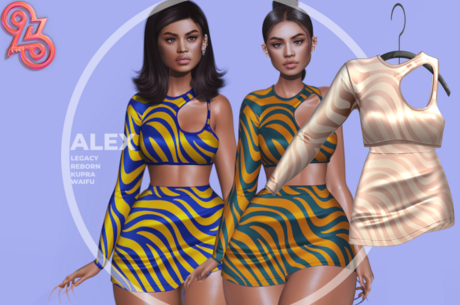 Second Life Marketplace - Four23 Alex Set Nude